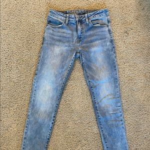 Vintage Washed Denim Jeans 30x30